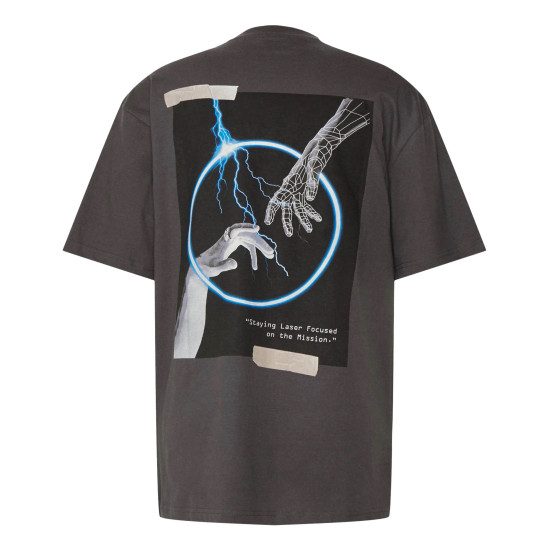 Karl Kani Ανδρική κοντομάνικη μπλούζα Woven Signature Metaverse Tee